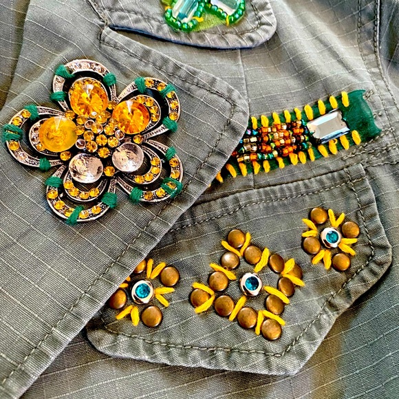 Spy Exchange Embellished Utility Jacket - Picture 3 of 10